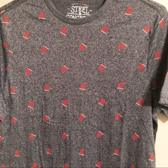 Steel & Concrete | Shirts | Steel Concrete Blue Solo Cup Tshirt | Poshmark